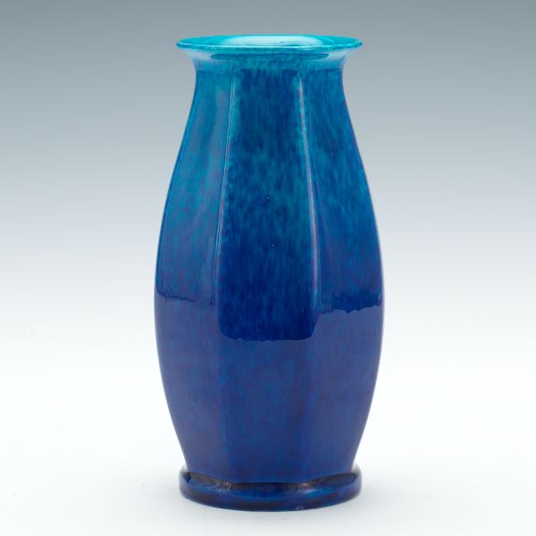 PAUL MILET FOR SEVRES, BLUE GLAZED