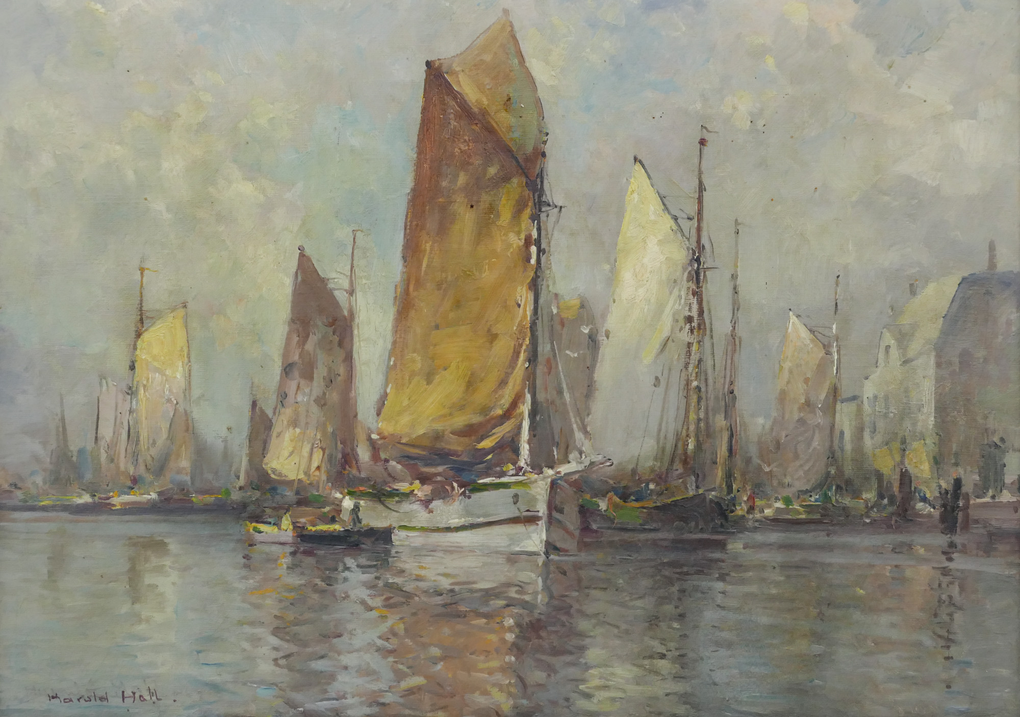 Harold Hall (1867-1931 American) Venetian