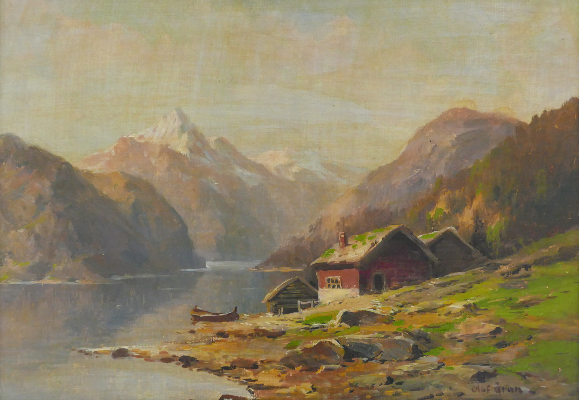 Harold Hall (1867-1931 American) Norwegian