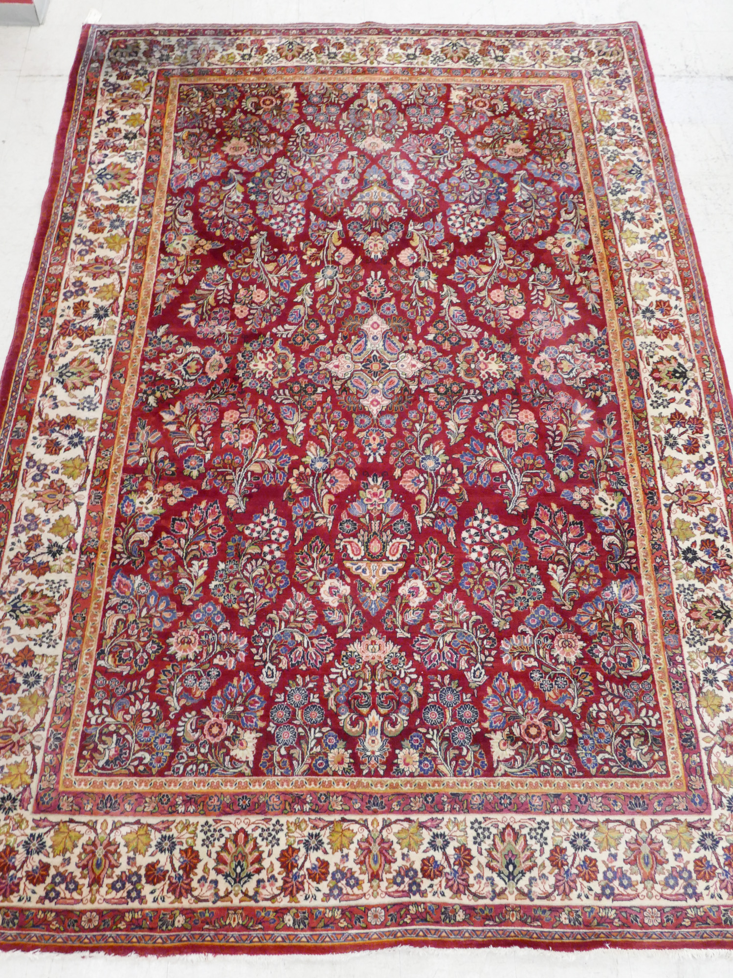 Semi Antique Persian Sarouk Oriental 2afe7e