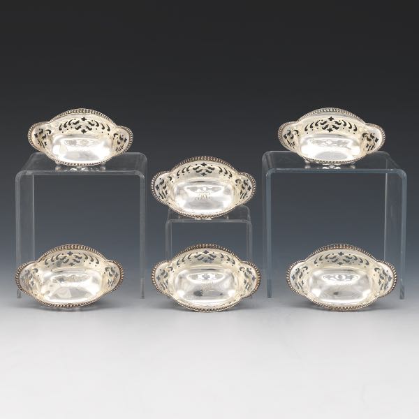 SIX TIFFANY CO STERLING SILVER 2aff20