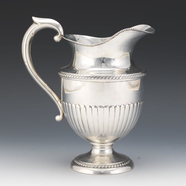 STERLING SILVER PITCHER 9 ½" x