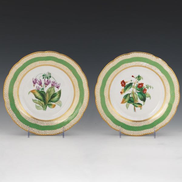 PAIR OF ANTIQUE SPODE PORCELAIN 2aff94