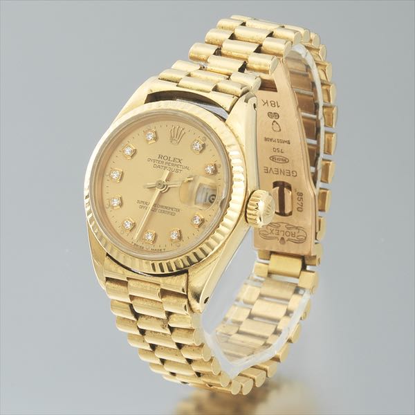 1982 LADIES 18K ROLEX OYSTER 2b0025