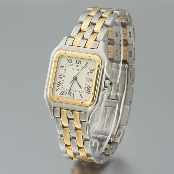 CARTIER PANTHERE 18K GOLD AND STAINLESS 2b0029