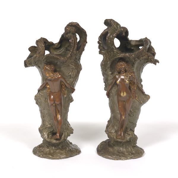 PAIR OF CARL KAUBA ART NOUVEAU 2b00fd