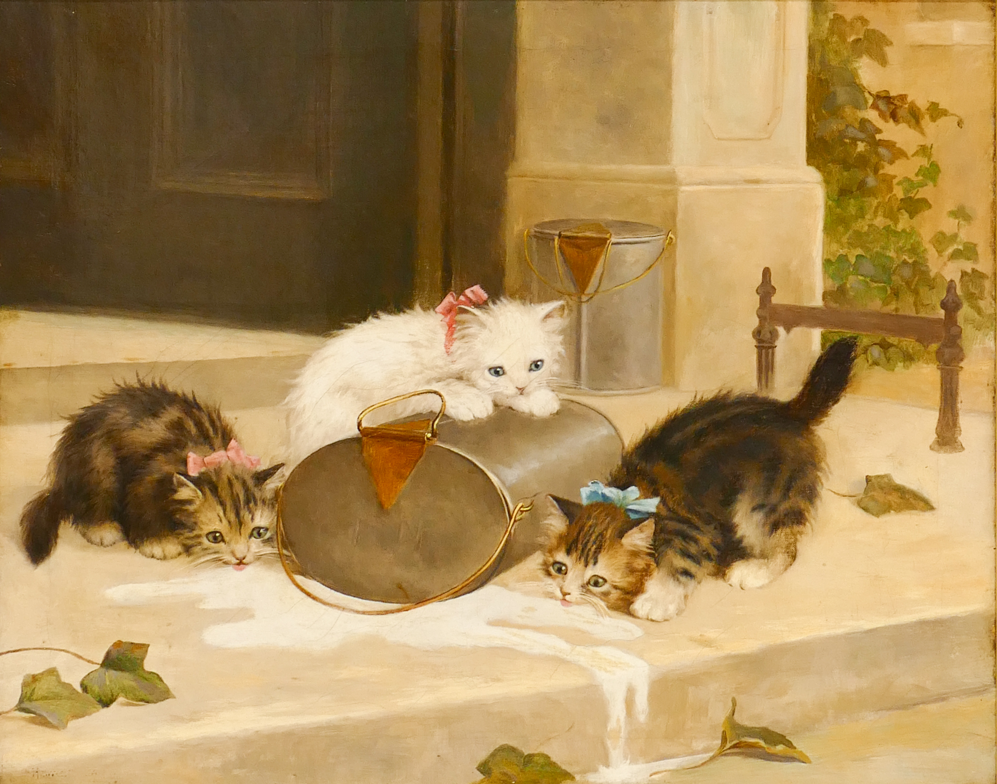 Henriette Ronner 1821 1909 Netherlands  2b0134