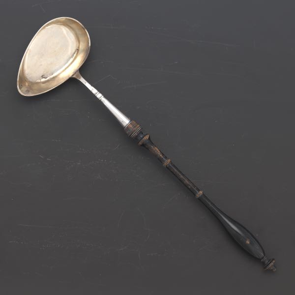 SWEDISH SILVER TODDY LADLE WITH 2b012e