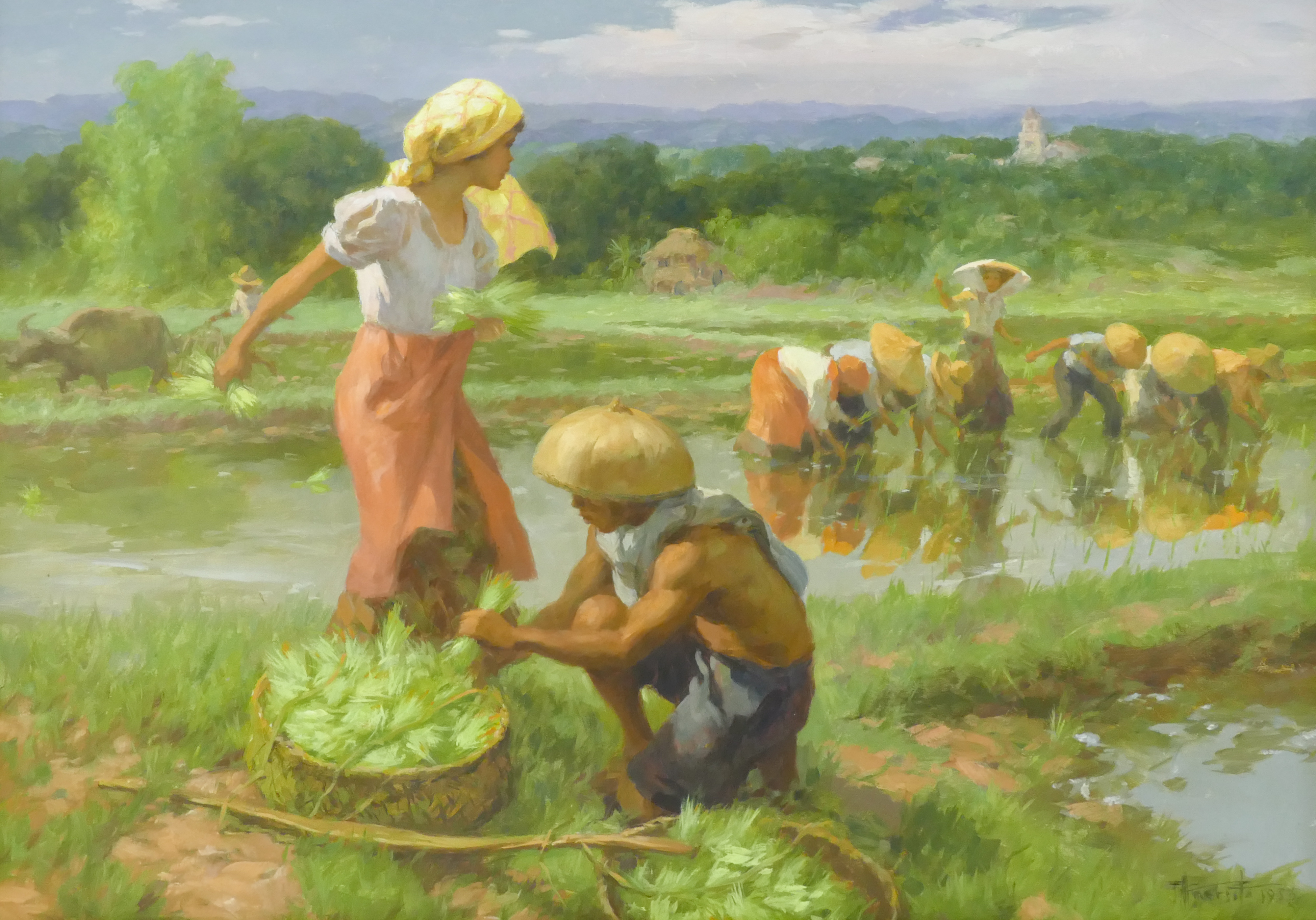 Fernando Amorsolo 1892 1972 Philippines  2b019f