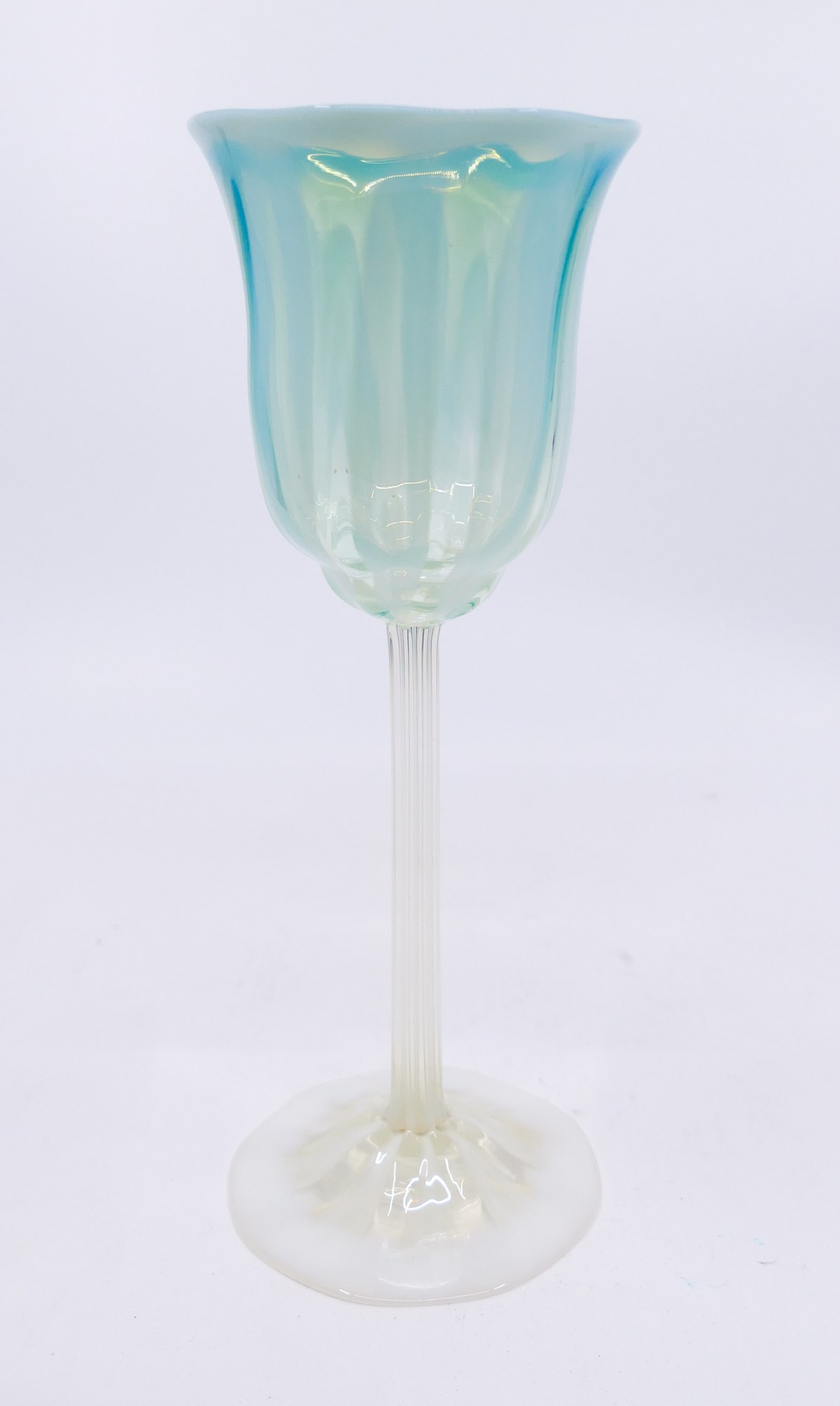 Tiffany Favrile Glass Aqua Pastel 2b0264