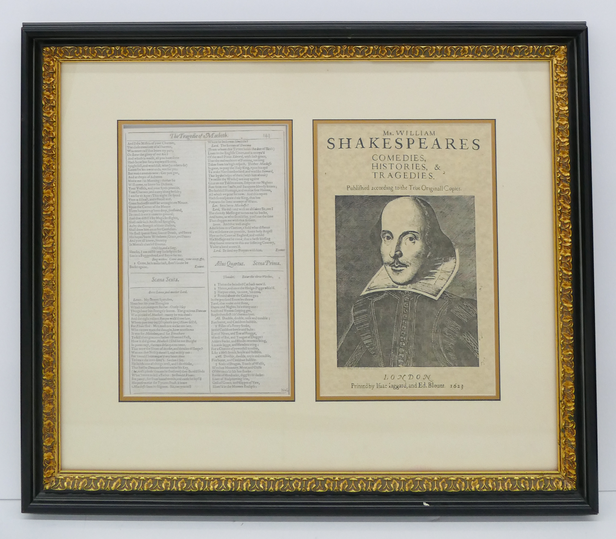 William Shakespeare Macbeth Leaf 2b0347