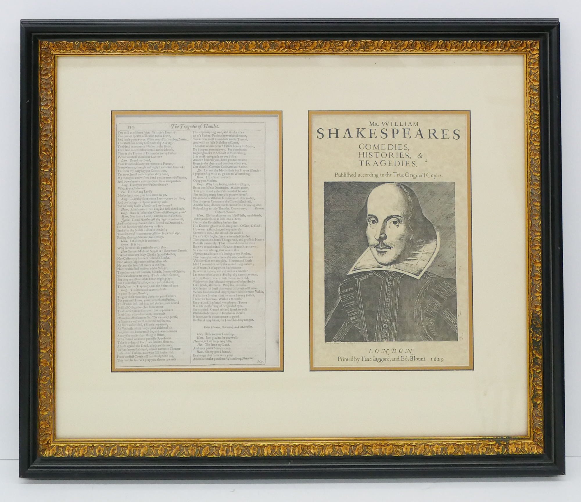 William Shakespeare 'Hamlet' Leaf