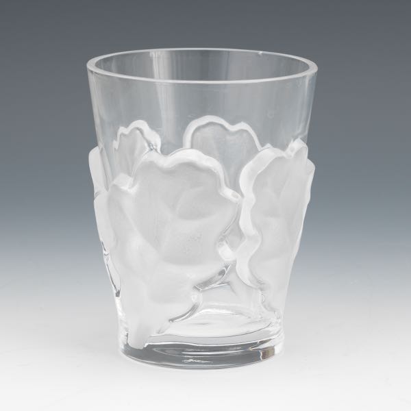 LALIQUE CLEAR AND FROSTED CRYSTAL