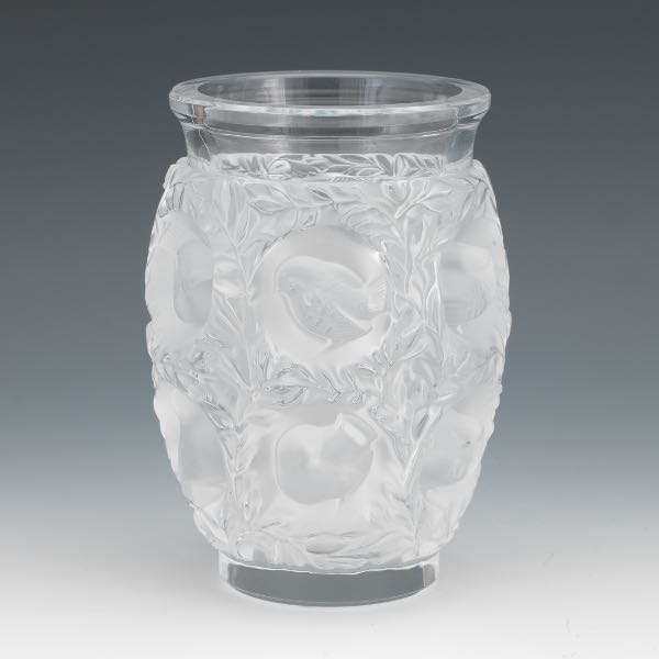 LALIQUE CLEAR AND FROSTED CRYSTAL