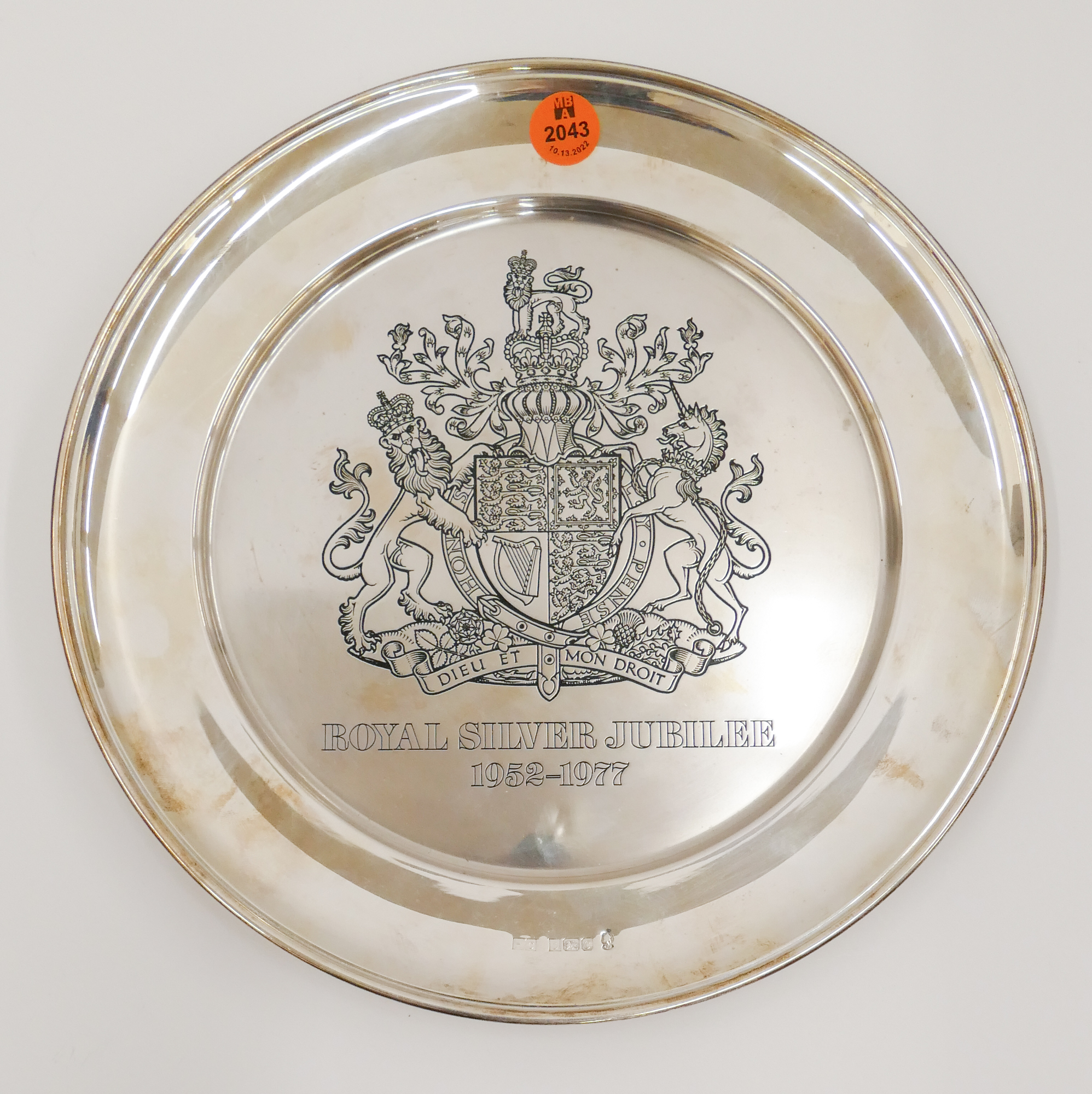 English Sterling Royal Silver Jubilee