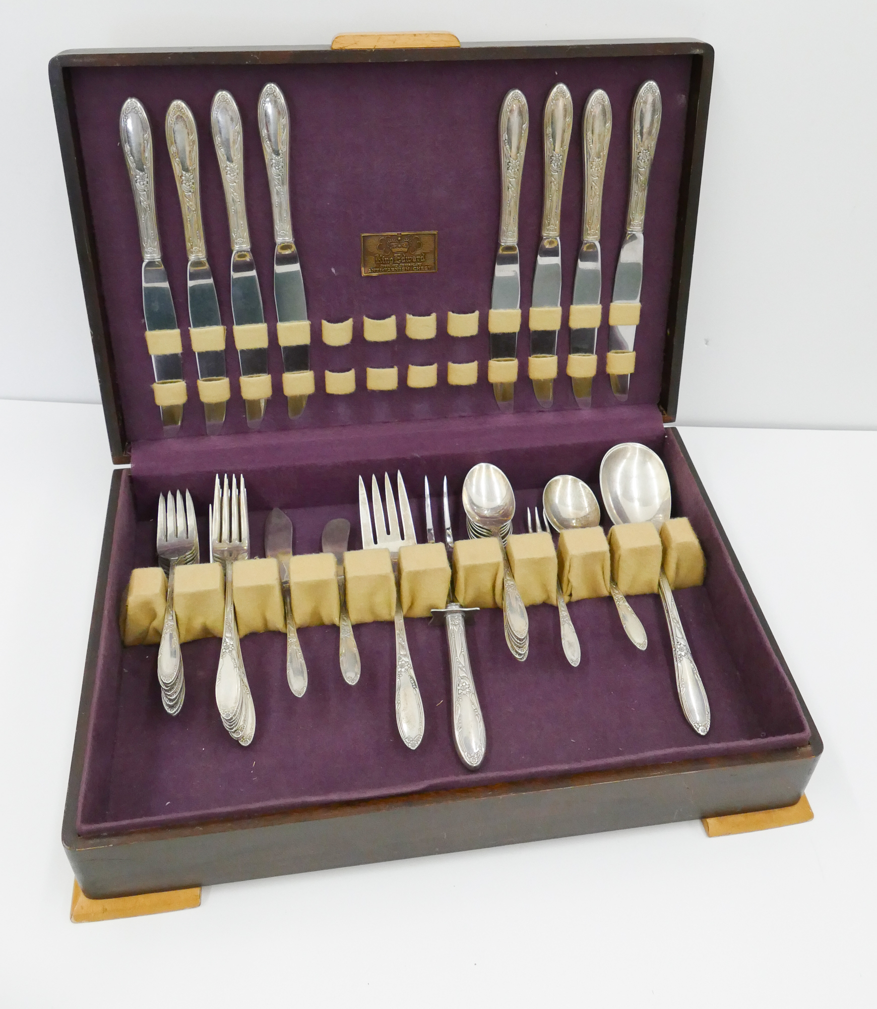 39pc Oneida Sterling Virginian  2b0473