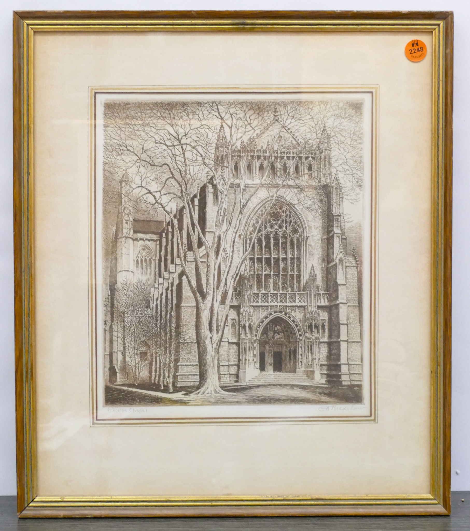George A Bradshaw ''Princeton Chapel''