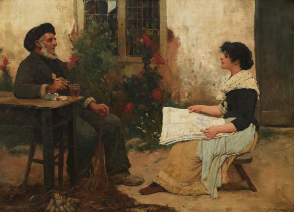 OLIVER RHYS  (BRITISH, FL.1876