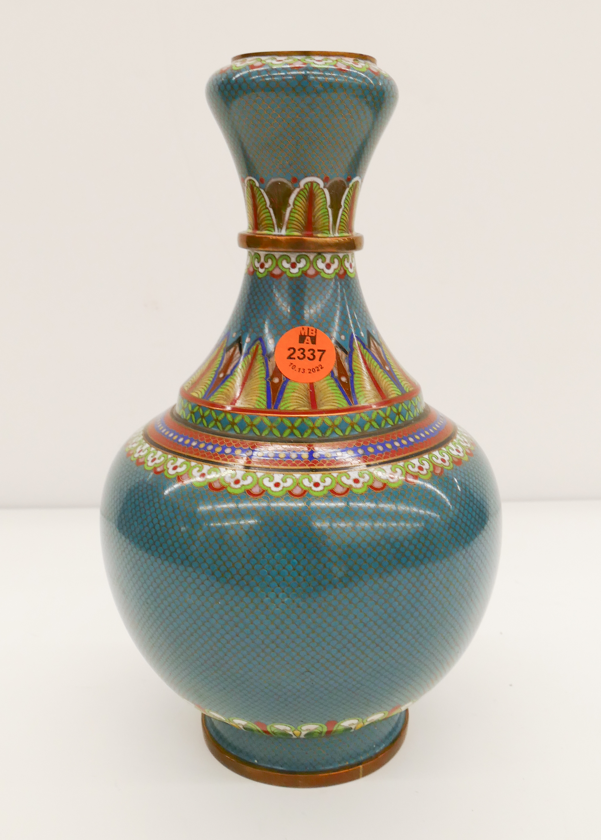 Fine Chinese Cloisonne Garlic Shaped 2b06ad