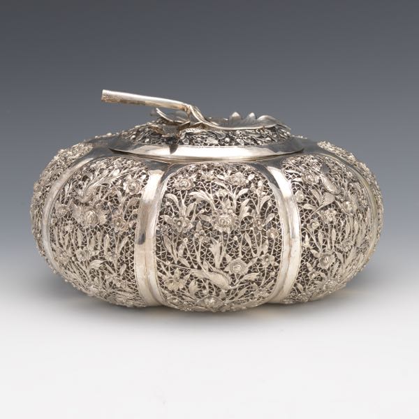 RETICULATED PUMPKIN BOX 5 ½" x