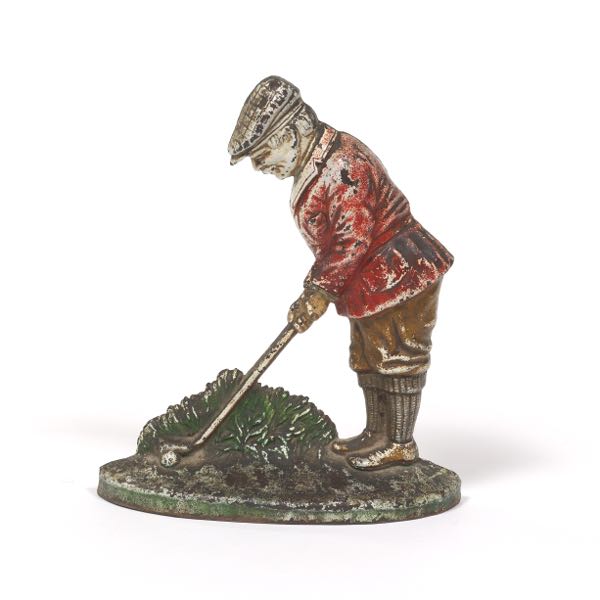 HUBLEY GOLFER DOOR STOP 8 ½" x