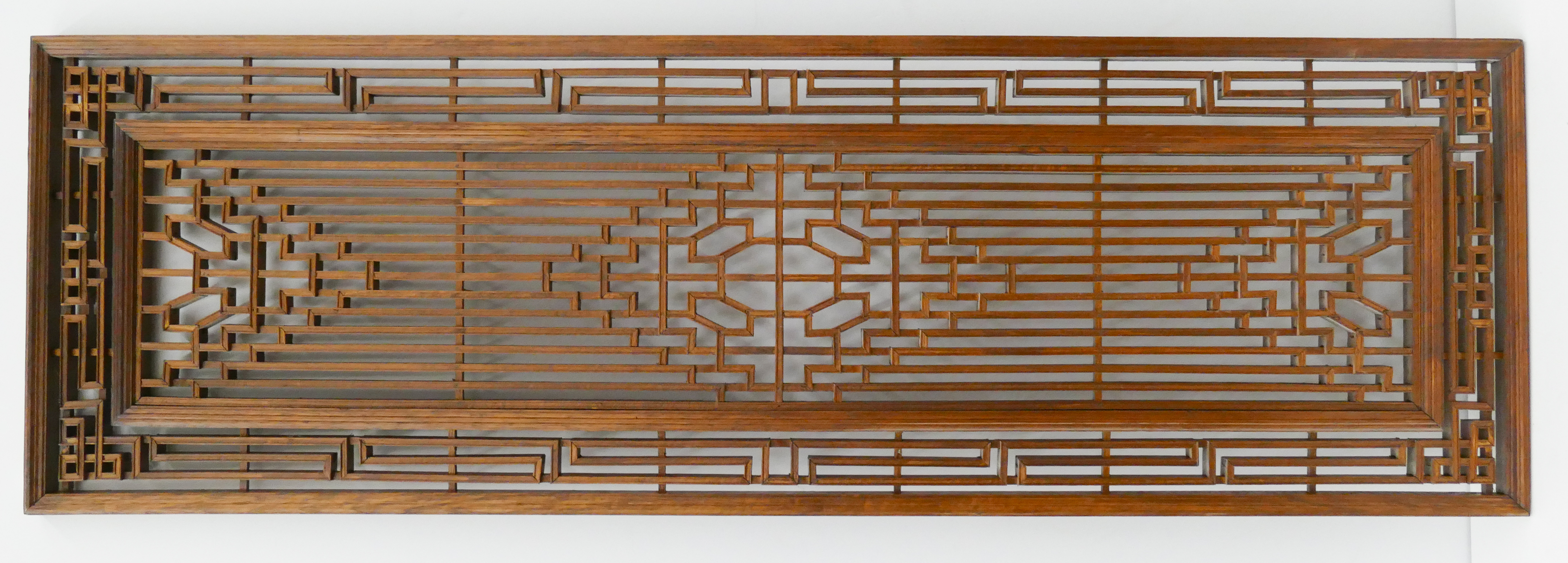 Antique Chinese Rosewood Geometric 2b0759