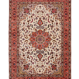 A Tabriz Silk and Wool Rug Second 2ae0b2