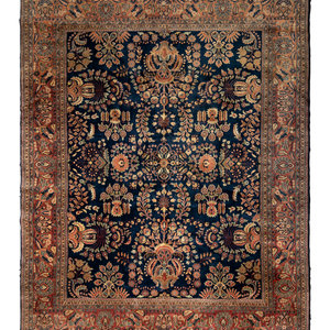 An Indo Mohajeran Sarouk Wool Rug Mid 20th 2ae0b1