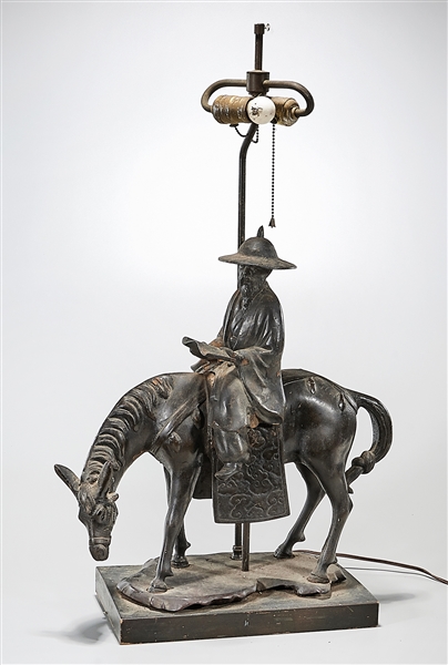 Chinese lamp bronze sculpture 2ae0e9
