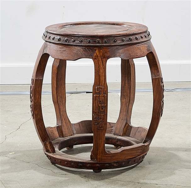 Chinese huanghuali wood stool;