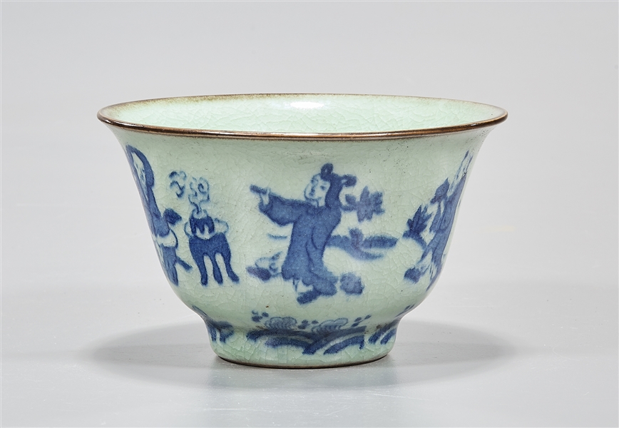 Chinese blue and green porcelain 2ae119