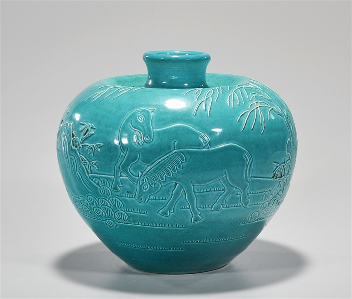Chinese turquoise glazed porcelain 2ae1c0
