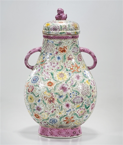 Chinese enameled porcelain covered