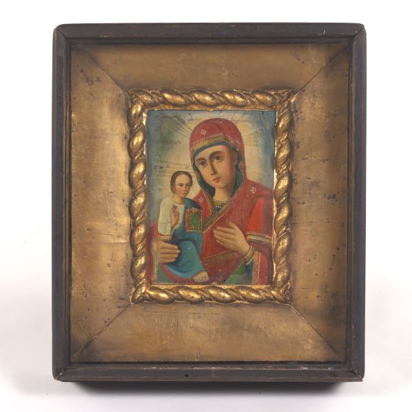 RUSSIAN ICON OF THE MOST HOLY THEOTOKOS 2ae233