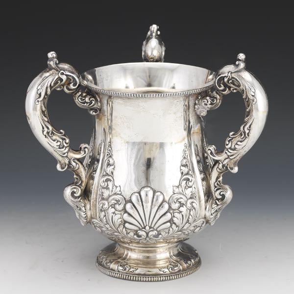 FRANK SMITH STERLING LOVING CUP