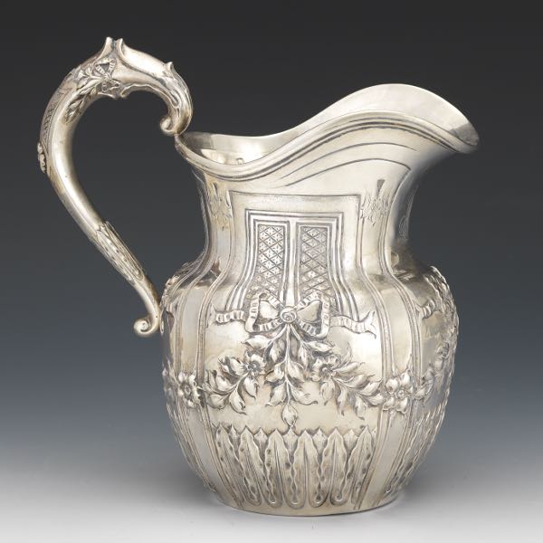 STERLING SILVER WATER PITCHER 9 2ae292