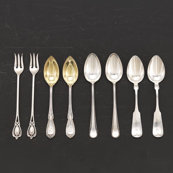 ASSORTED STERLING FLATWARE Including  2ae2ae