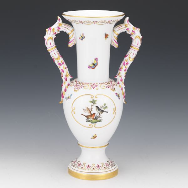 HEREND DOUBLE HANDLED PORCELAIN 2ae30d