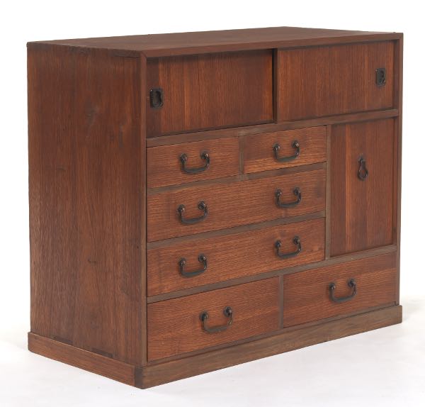 JAPANESE LOW TANSU DRESSER 22½"