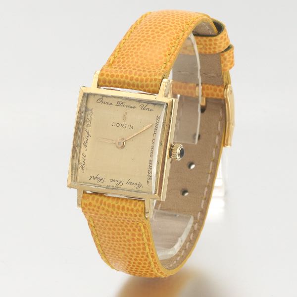 CORUM 18K GOLD SWISS MADE DRESS 2ae3b8