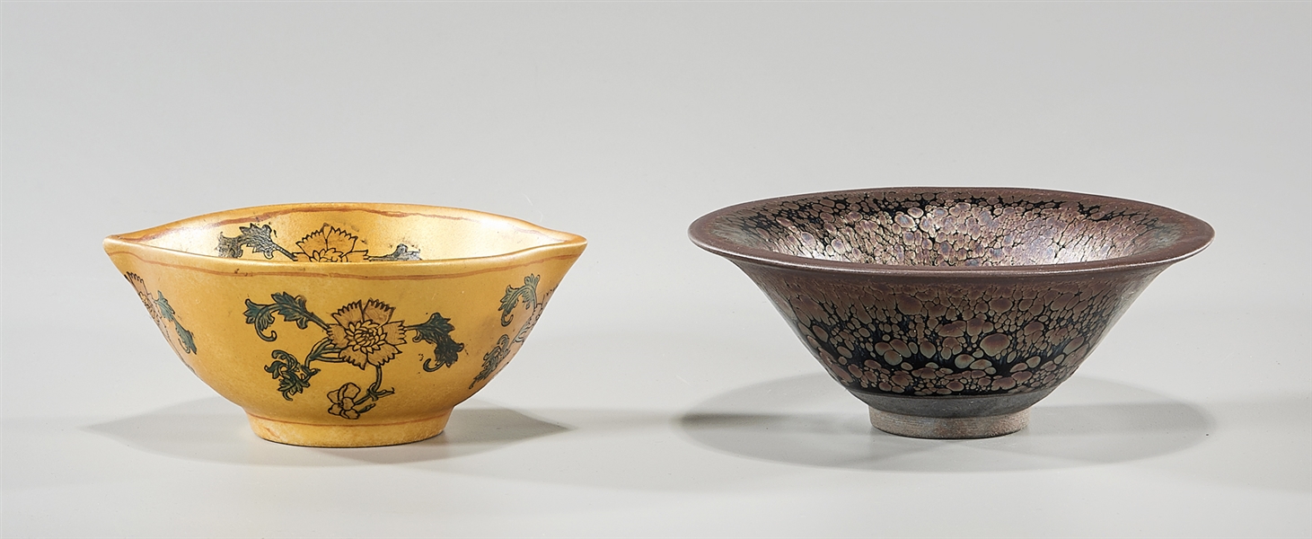 Two Chinese bowls; including a