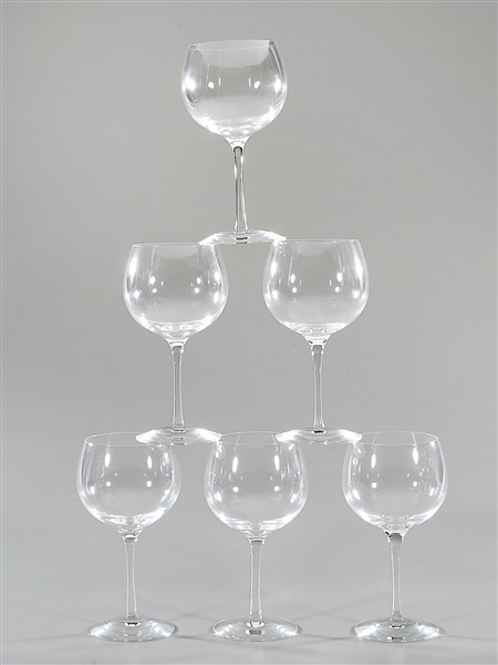 Set of 6 Tiffany Co crystal 2ae44f