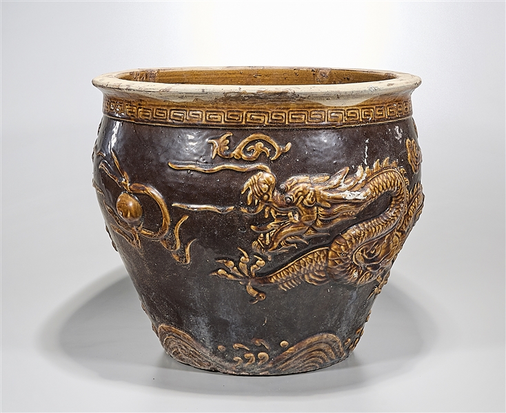 Chinese glazed ceramic 'dragon'