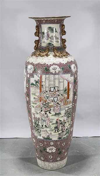 Massive Chinese enameled porcelain 2ae56d