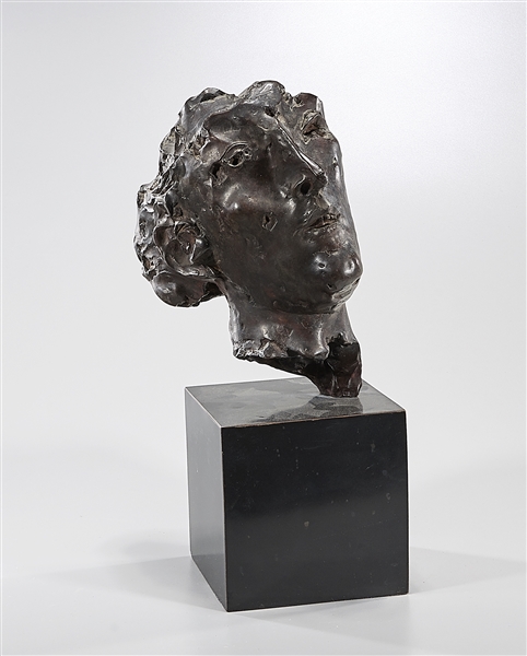 Bronze head possibly by Hans Georg 2ae610