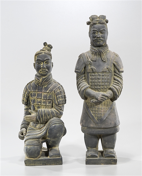 Two Chinese ceramic Terracotta 2ae6b1