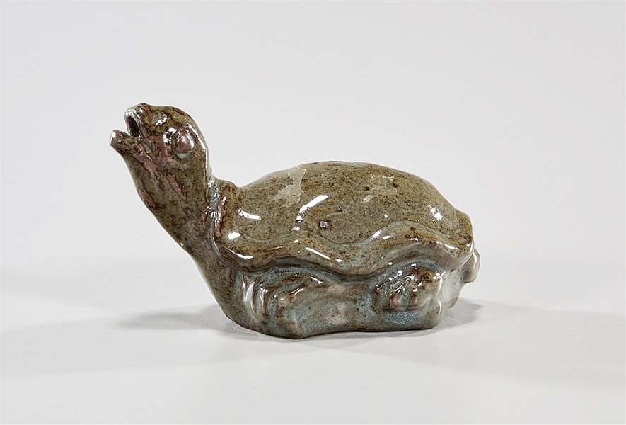 Korean glazed ceramic turtle form 2ae6c1