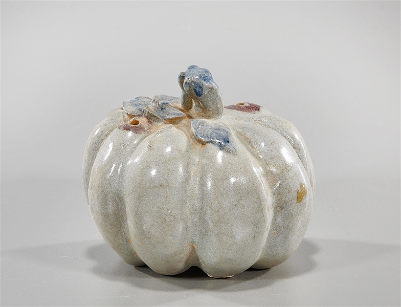 Korean glazed ceramic pumpkin form 2ae6c3