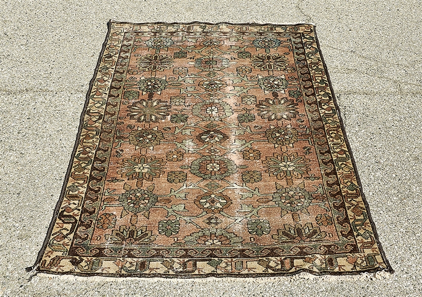 Handmade Persian rug 71 x 42  2ae6fb