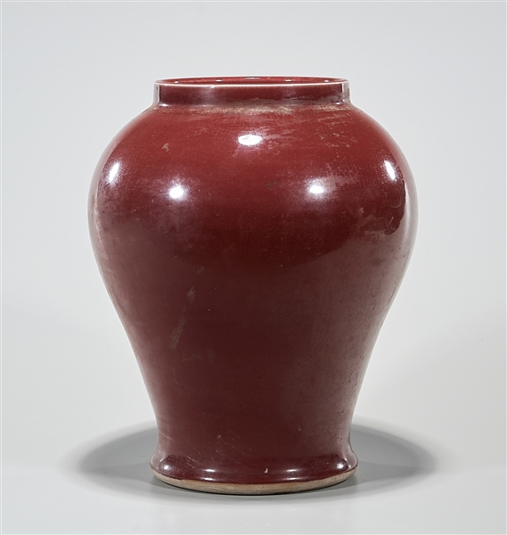 Chinese oxblood porcelain vase  2ae765